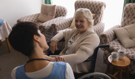 Female Doctor Interacting With Disabled Senior Wom 2026 01 09 08 34 28 Utc