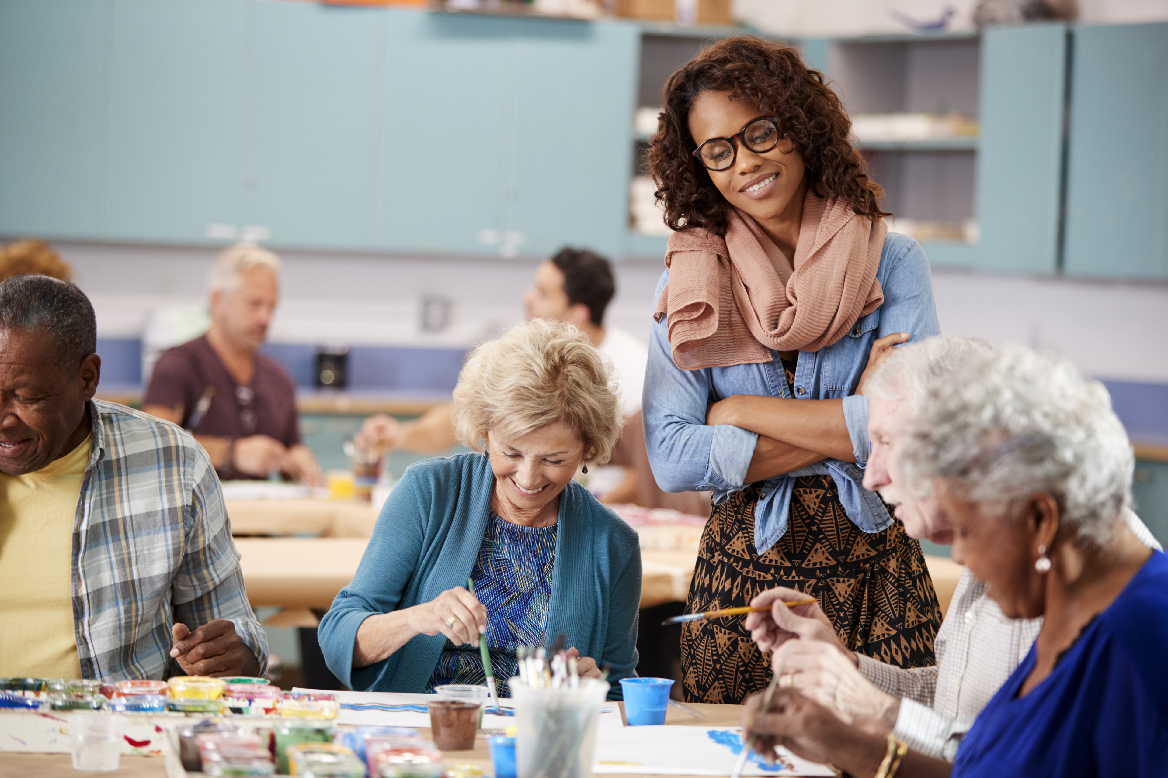 Group Of Retired Seniors Attending Art Class In Co 2026 01 05 22 59 35 Utc