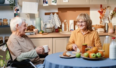 Senior Couple Talking In The Kitchen 2026 01 08 00 14 13 Utc